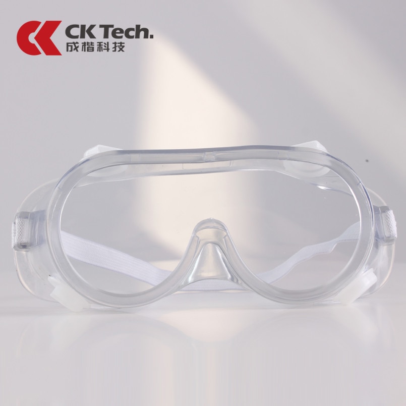 CK Tech.Safety Goggle Glasses Transparent Anti-shock Dust-proof Sand-proof Glasses Clear Protective Worker Eye Protect