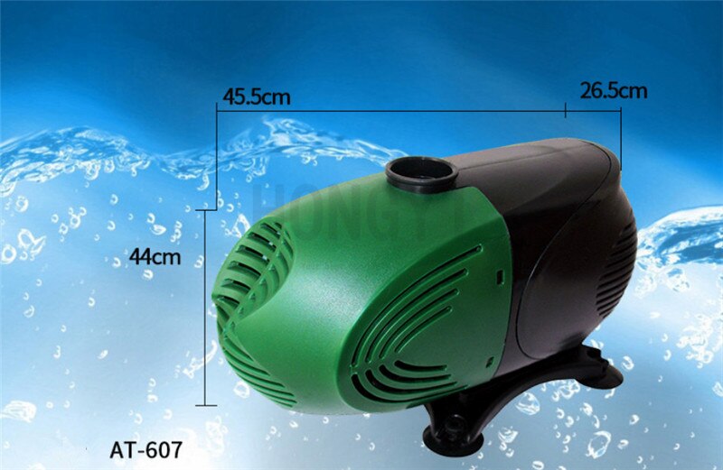 Atman 1 piece AT-603/604/605/606/607 fish tank micro water pump energy saving amphibious submersible pump multifunction 220-240V