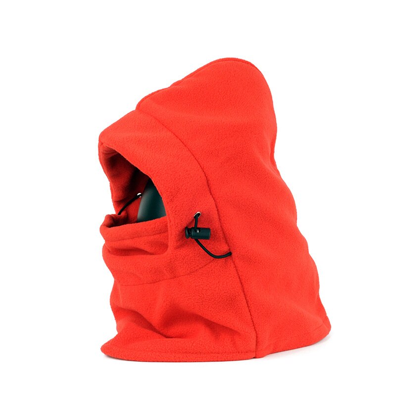 Pasamontañas térmico de lana para senderismo, máscara para esquiar, ciclismo, calentador de cuello, 4 colores, a prueba de viento, Invierno
