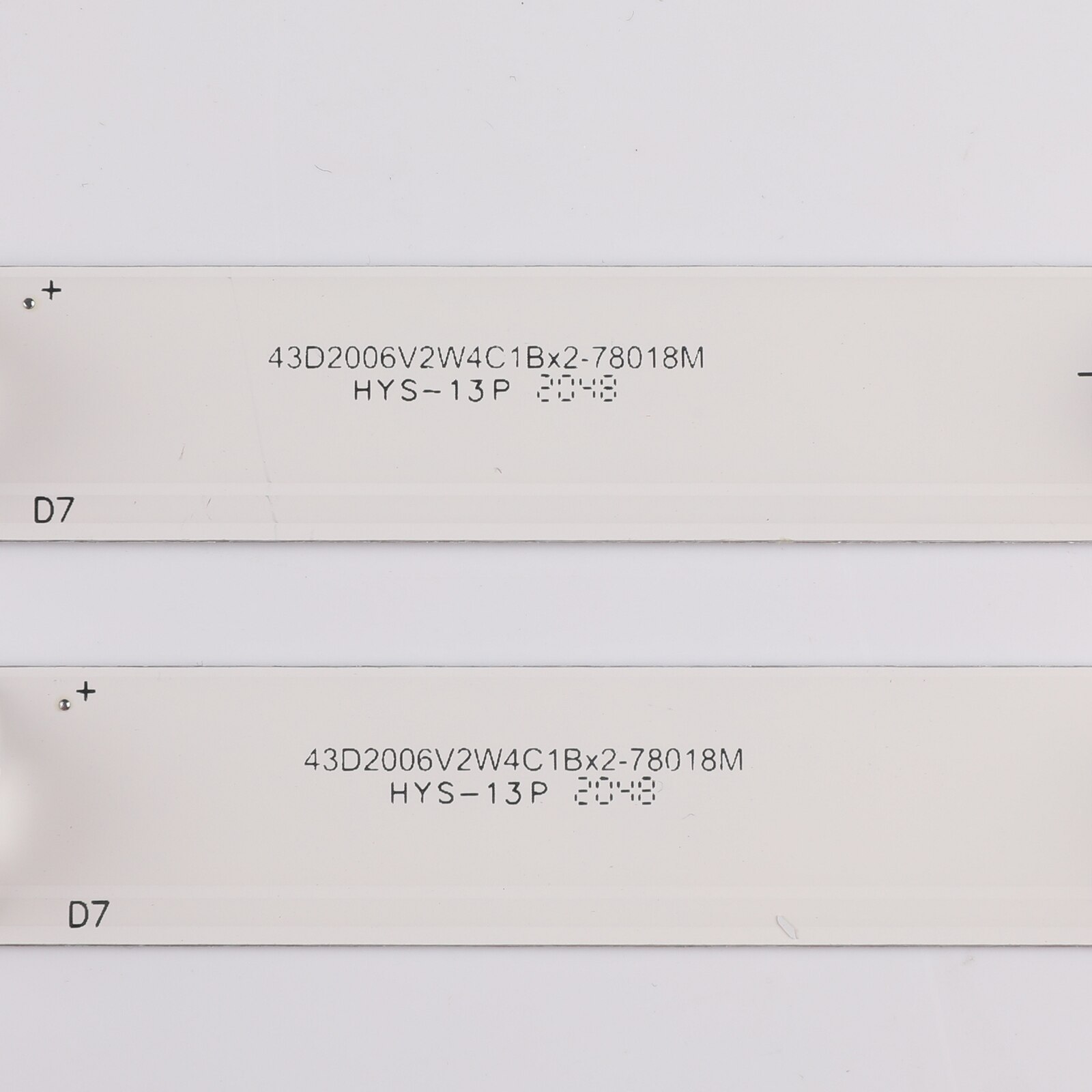 Tcl D43A810 U43P6046 Led Backlight L43P1-F 4C-LB4308-ZM02J TOT_43D2900_3X8_3030C_d6t-2d1_4S1PX2 Rev.V2 Tv 8 Lampen 6V