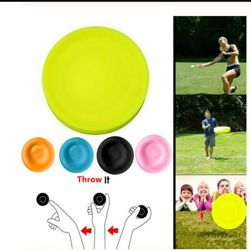 Pocket Flexible Zip Chip Flying Disc Mini Freesbee Boomerang Hand Throwing Outdoor Toys Games For Kids Adult Educational toys