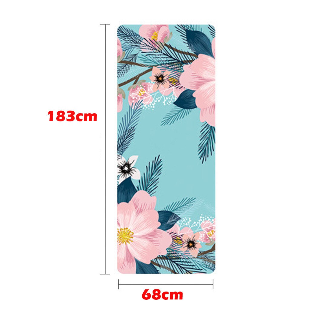 1.5mm ultraohut painettu jooga kannettava taitettava hikeä imevä ja liukumaton matto joogamatto liukumaton esterilla matot tappeto tapis