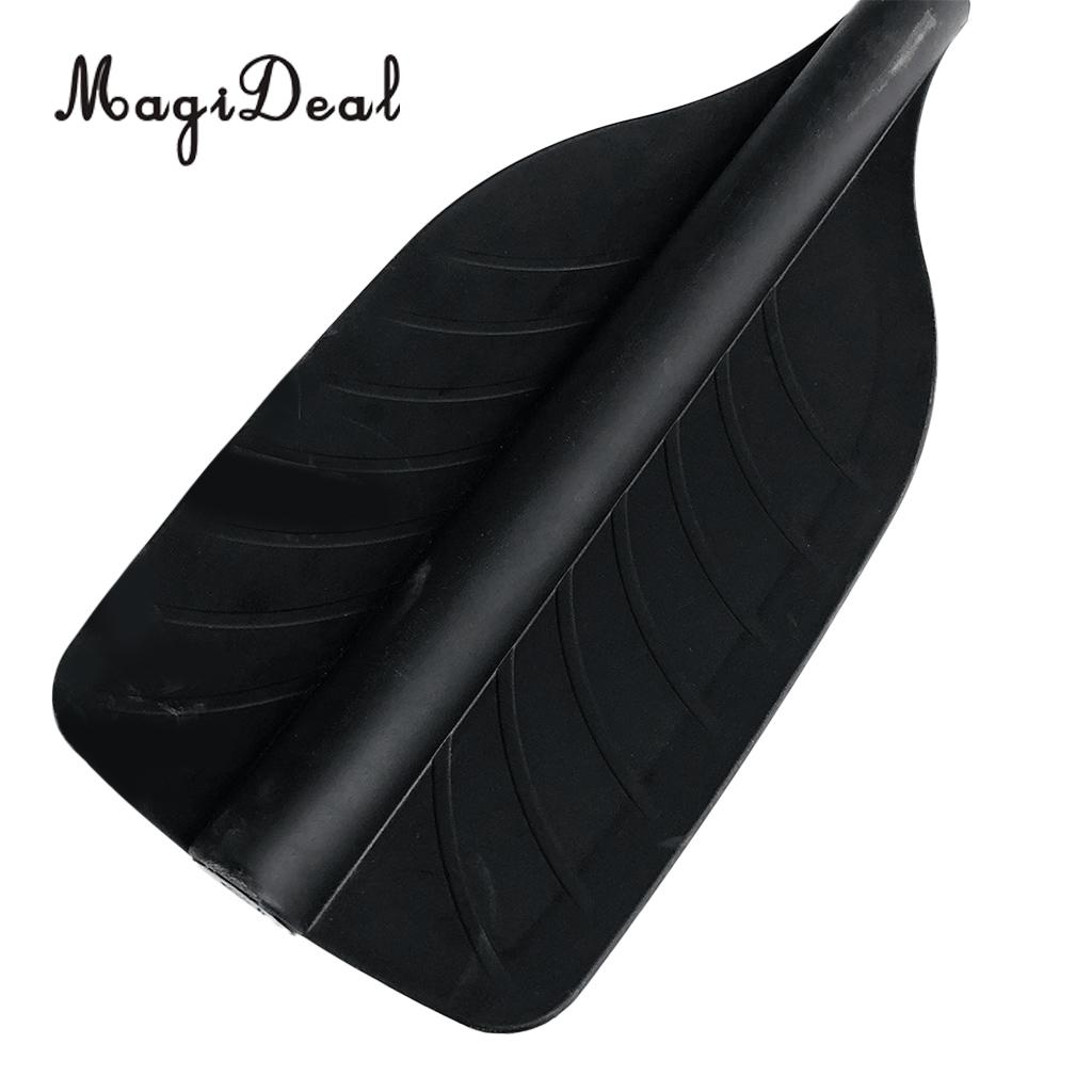 Marine Kayak Telescoping Paddle Boat Canoe Oars Heavy Duty Water Rafting Raft Paddles Black for Water Sports Rowing Boats