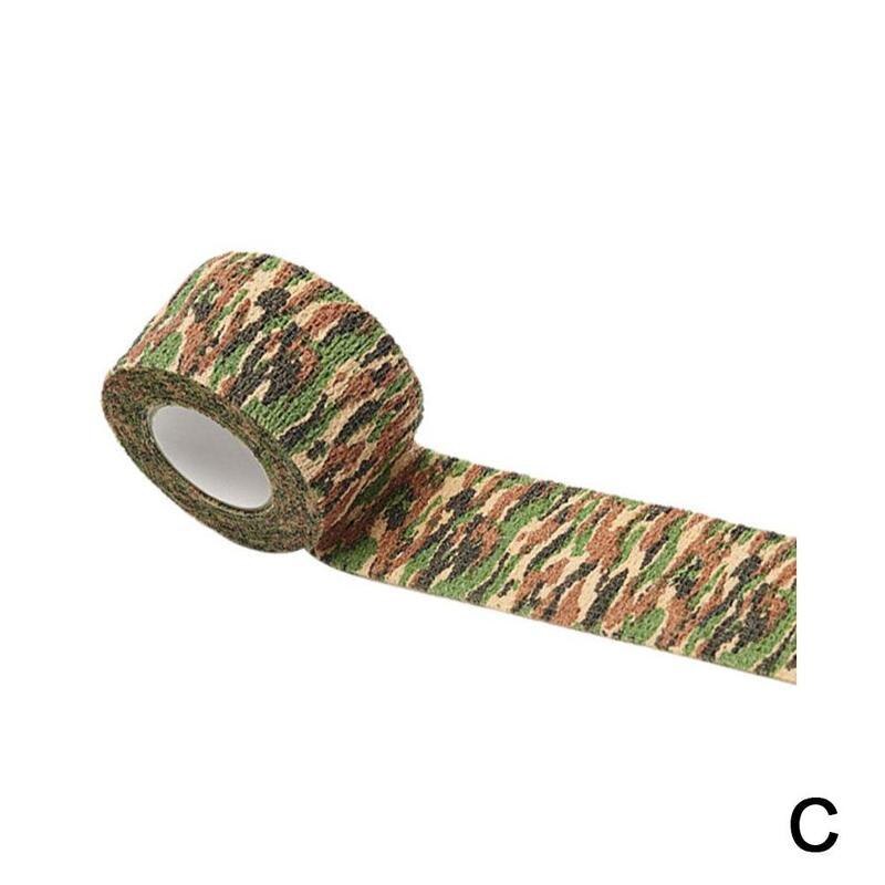 1pc animal de compagnie extérieur Camouflage pansement imperméable médical auto-aide chien thérapie chat premier adhésif élastique fil Kit animal de compagnie pansement N2X4: C