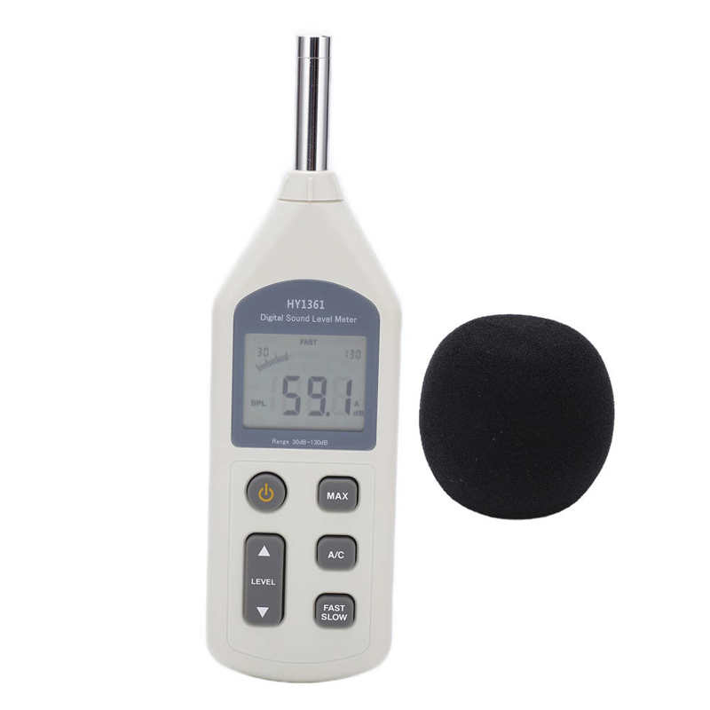 Decibel Recorder Handheld Decibel Monitor Sound Level Meter Sound Level Tester Lcd-scherm Usb Voor Fabrieken Voor Winkelcentra