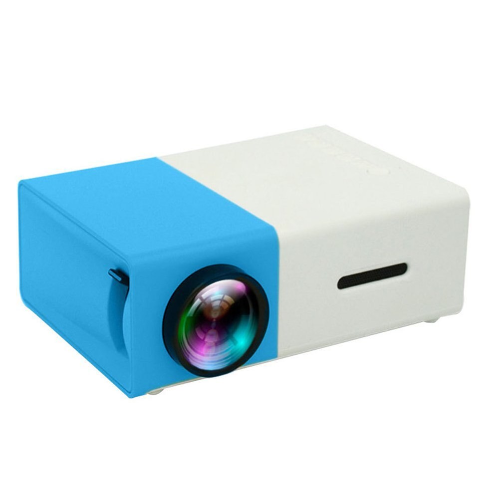 J9 Tragbare Mini Projektor HD 1080P Mini LED Projektor Heimkino AV USB SD TF Karte USB Tragbare Tasche beamer PK YG300