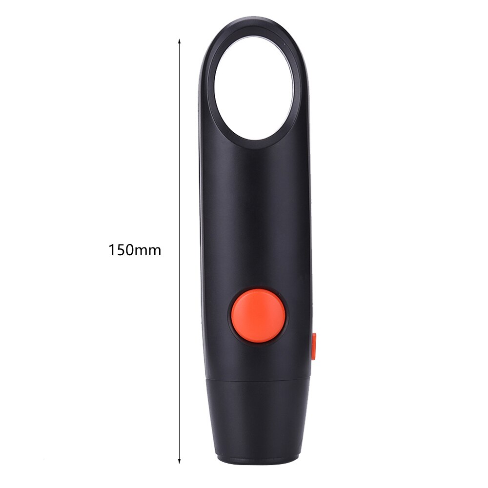Sifflet électronique pour arpenteur électrique pratique, pour survie en plein air, jeu de basket-ball, pom-pom girl: Black