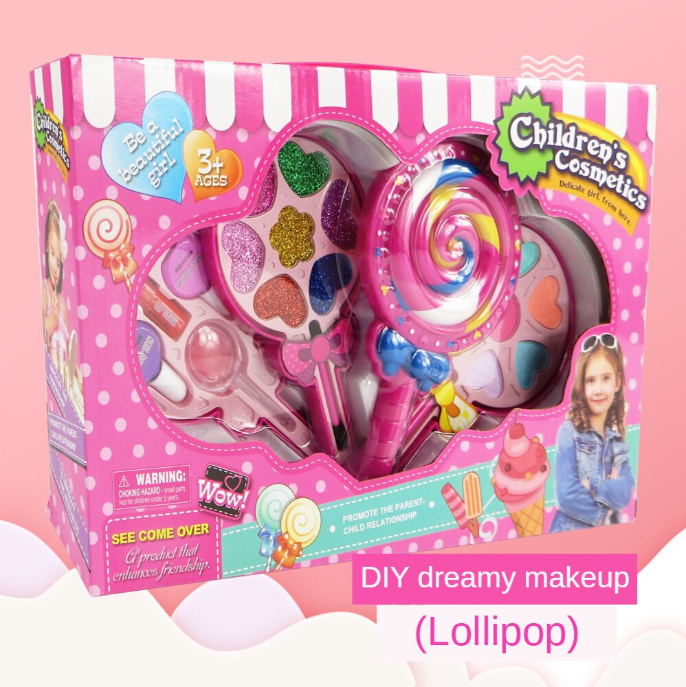 Girls' Toys Make-up Stage Lollipop Make-up Box Family Interaction Make-up Toys