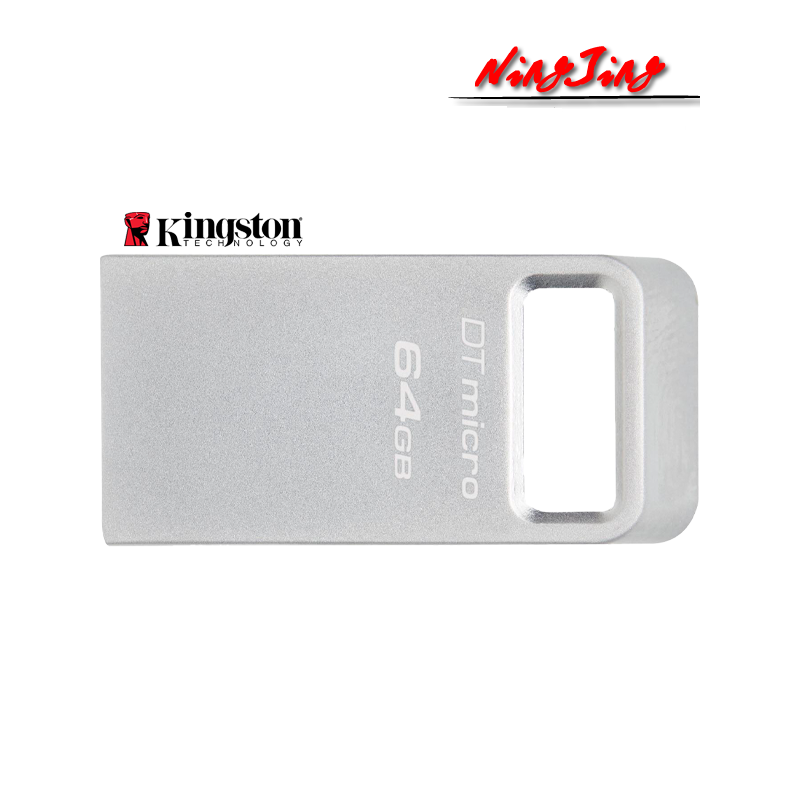 Kingston DataTraveler Micro 3.2 USB Flash Drive Micro USB & USB 3.2 Gen 1 OTG Pendrive 64GB 128G 256G For PC Laptop Desktop