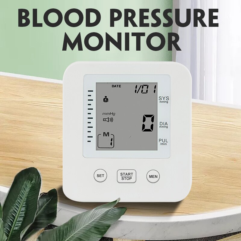 Medische Digitale Arm Bloeddrukmeter Automatische Bloeddrukmeter Tonometer Hoge Precisie Meten Instrumen