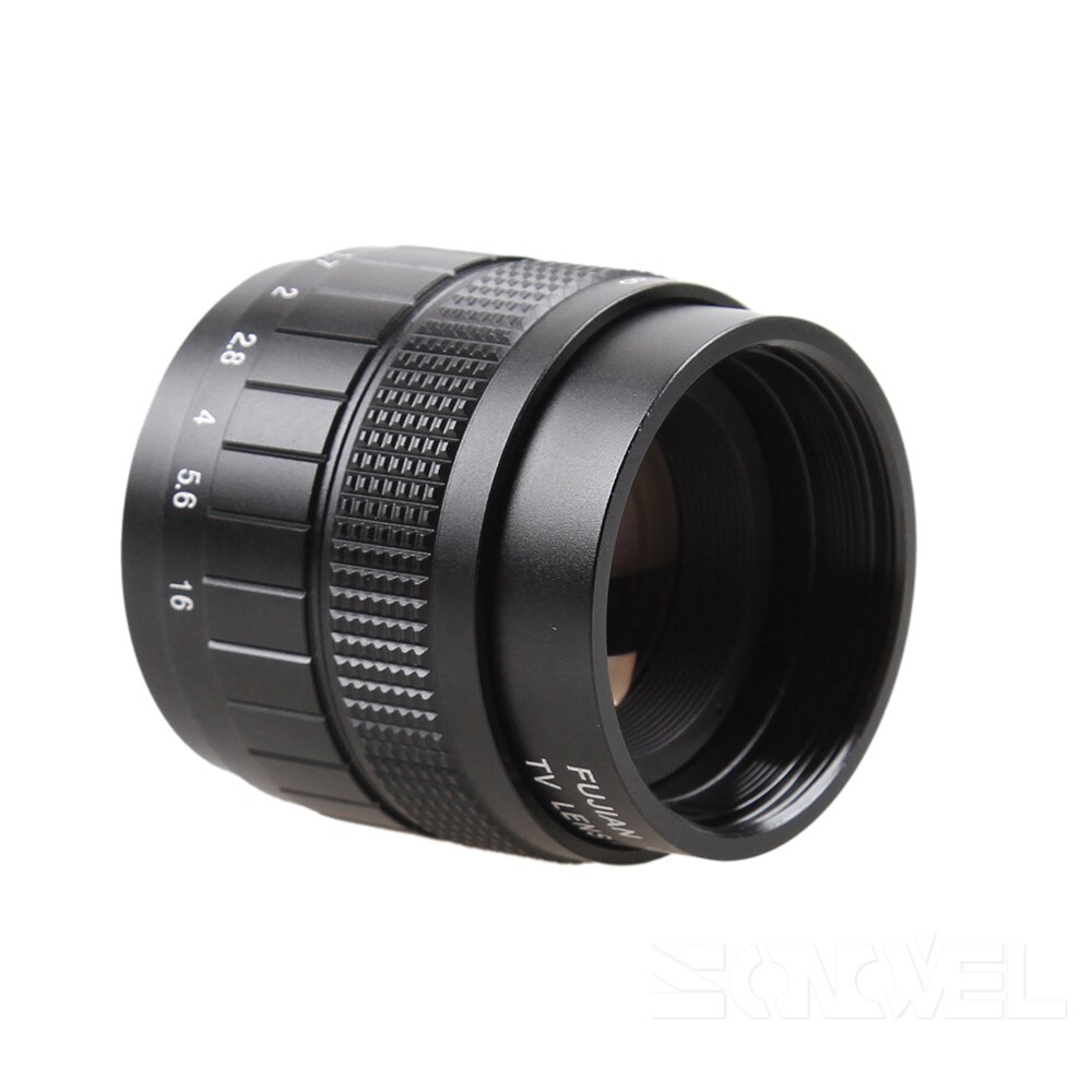 guangdong nte para filmes, lente para panasonic micro 4/3 m4/c e anel macro 35mm f1,7 cctv + suporte c 3 gf5 gf6 gx1 gx8 gx7 g85