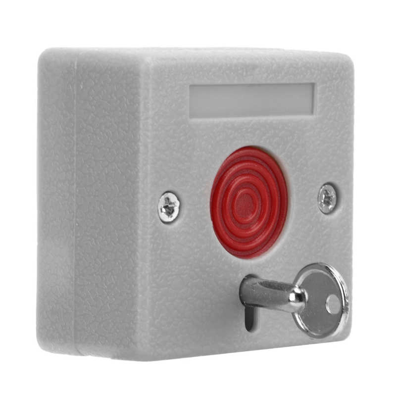 Panic Button Button Alarm Safe Emergency with Key for Banks for Homes
