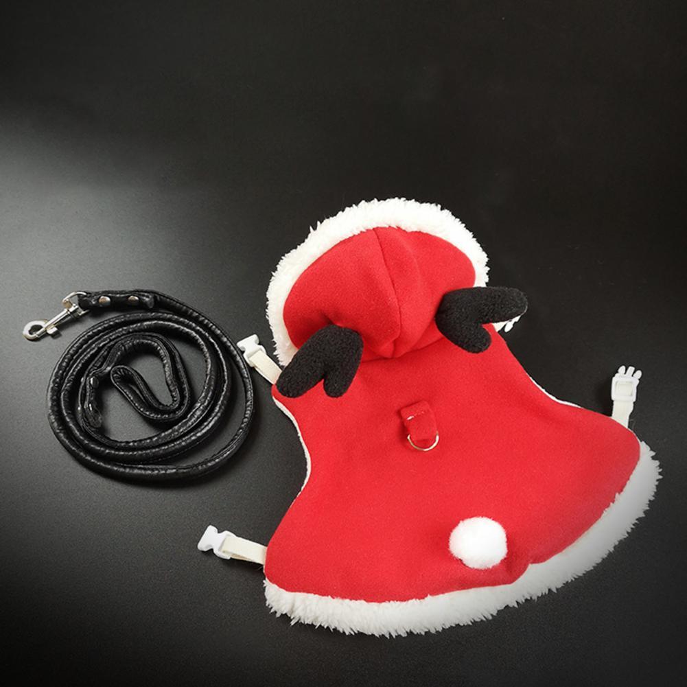 Stylish Rabbit Winter Clothing Unisex Bunny Clothes Cartoon Comfortable Christmas Rabbit Costume