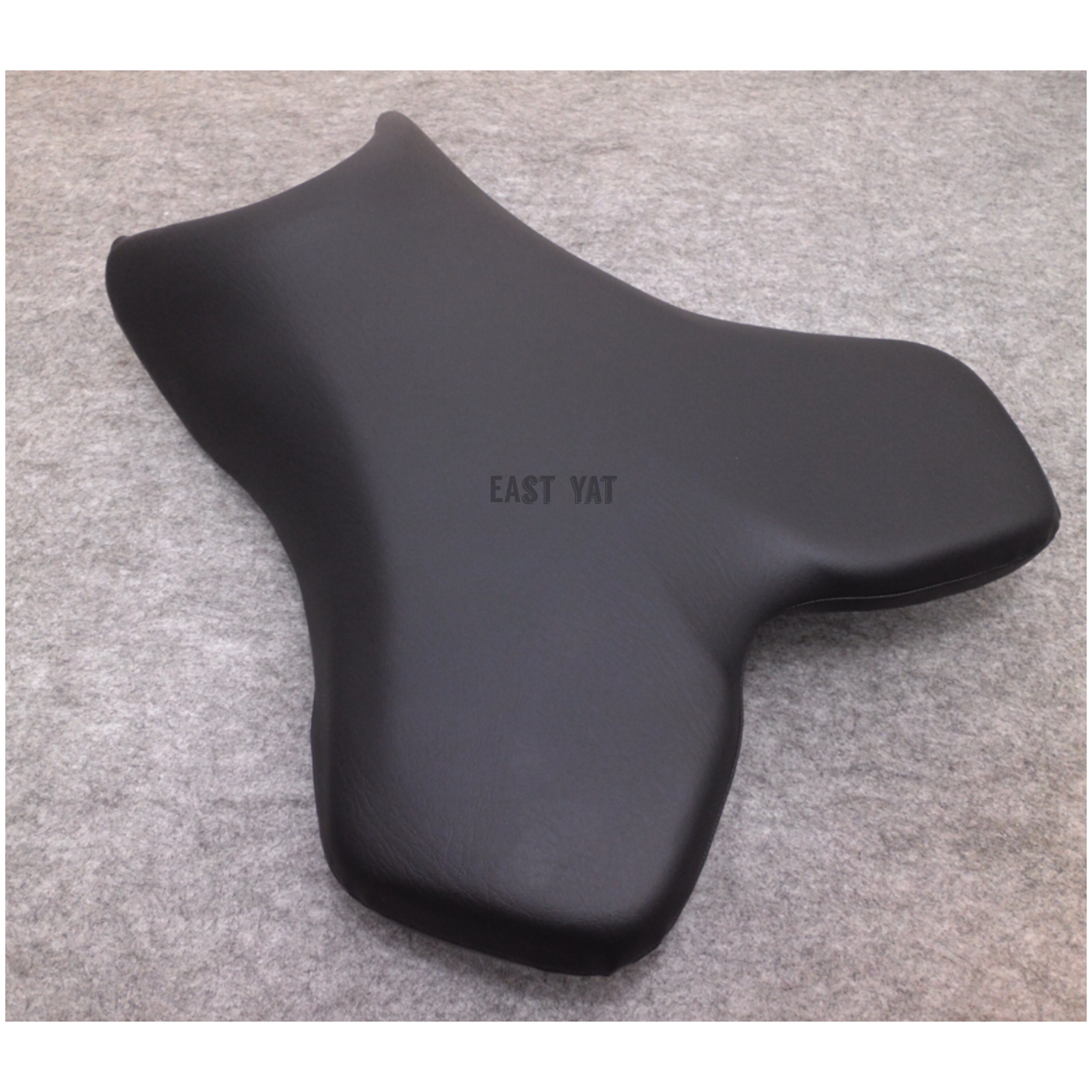 Svart foran passasjersete pute til yamaha yzf  r1 2004 2005 2006 yzf -r1 04 05 06 motorsykkel skinn setepute