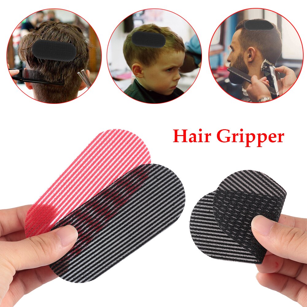 2 stk/pose pandehår fast foran hår klistermærke klip dame mænd & #39 ;s hår styling trim griber sømløs ingen spor hårholder salon værktøj