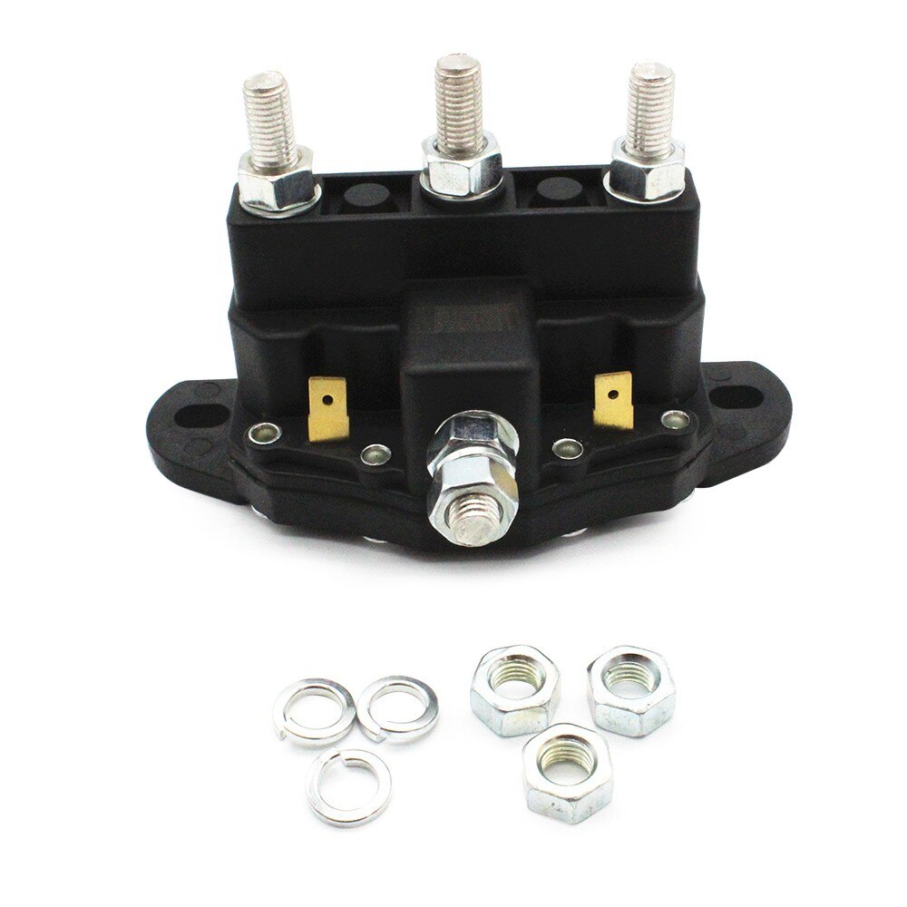 1pc 5/16 "-24 Filettati 6 Terminali 12V Inversione di Polarità Interruttore Contattore 12v Solenoide relè Solenoide Verricello