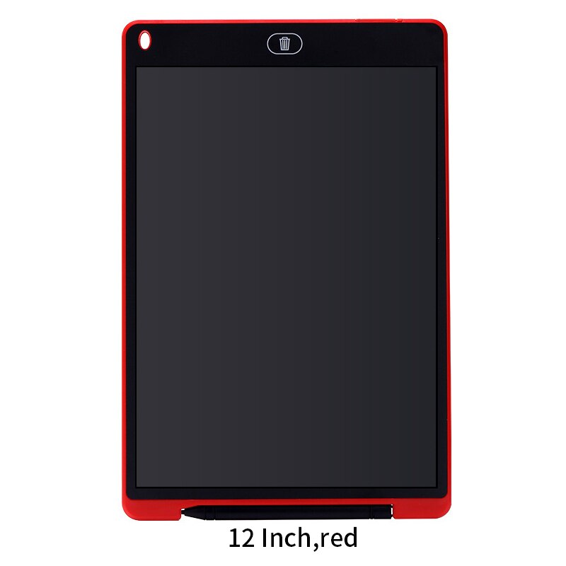 Graphics Tablet Digital Art Drawing Tablet LCD Writing Tablet 8.5 12 Inch With Pen Drawing Board Wireless Touch Handwriting Pads: Red 12 inch