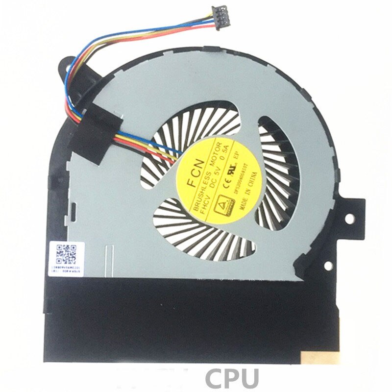 CPU GPU Cooler Fan For ASUS ROG G752 G752V G752VM G752VY G752VT G752VL G752VS DFS200405BI0T FHCV DFS201005BI0T FHCW Radiator