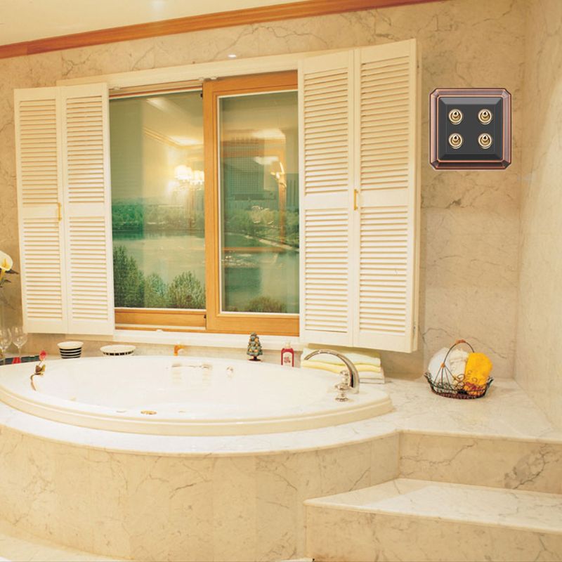 Antique 86 Type Retro Toggle Switch 1 GANG/ 2 GANG/ 3 GANG/ 4 GANG 110-250V Wall Panel Single Dual Control