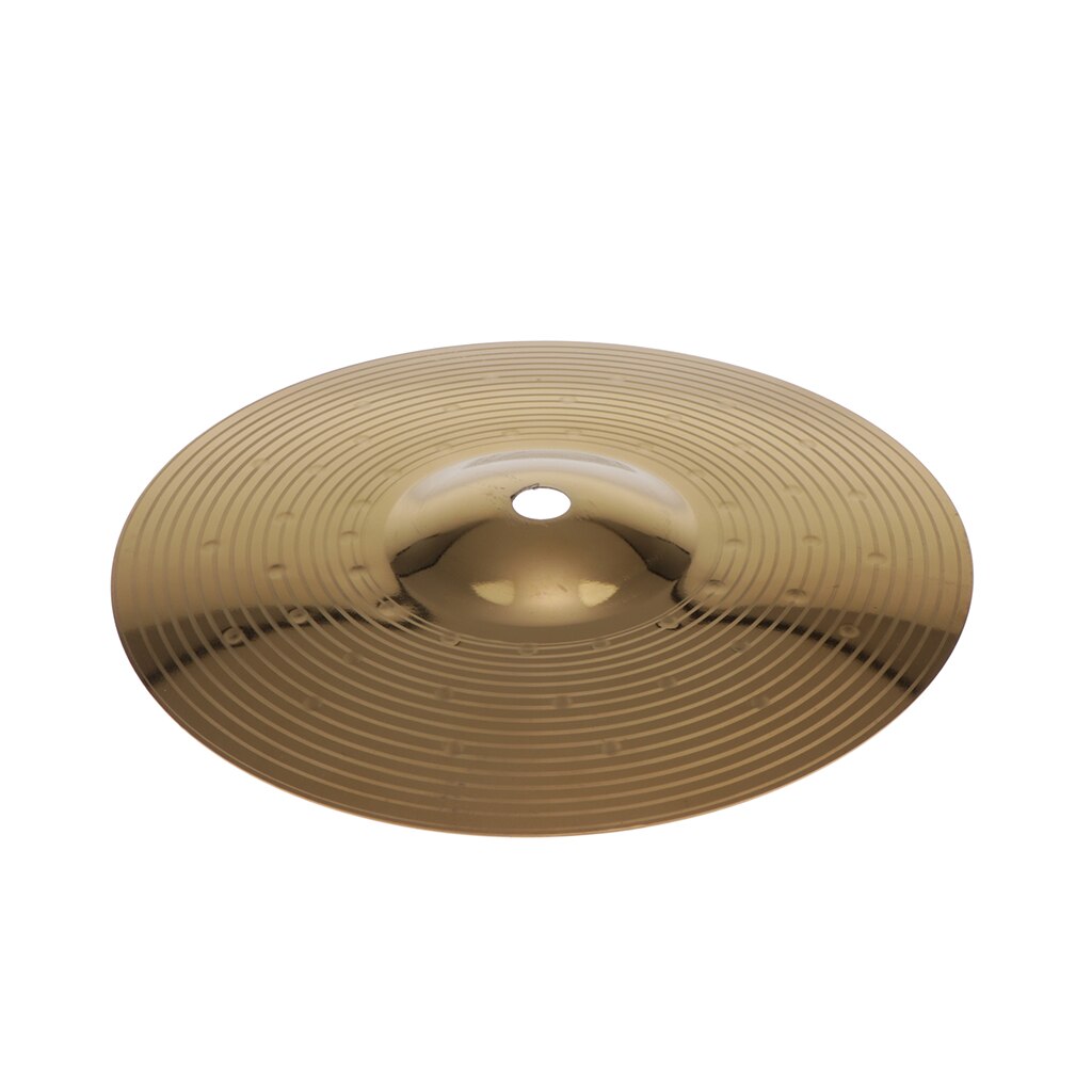 Cymbales dorées exquises pour batterie de Jazz Splash Crash, Kit de pièces