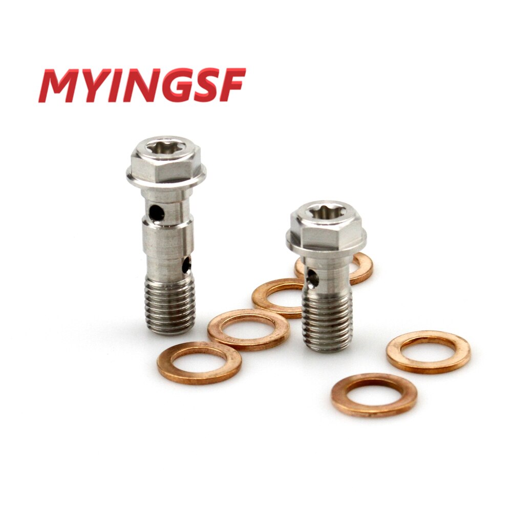 Moottoripyörä ruostumaton jarru banjo pultti  m10 x 1.25mm banjo pultti ruuvi  m10 x 1.25 x 32 ktm ducati honda kawasaki suzuki yamaha: C