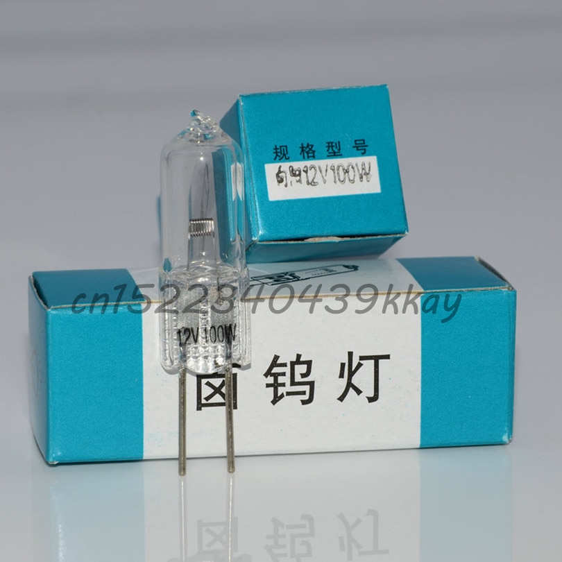 Domestic 12v100w halogen tungsten lamp microscope bulb x machine lamp