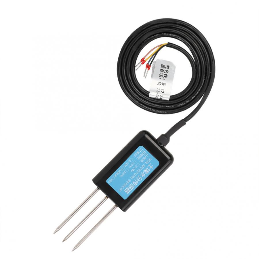 0-10V Output Waterproof Greenhouse Soil Moisture Humidity Sensor Tester Meter Soil Humidity Sensor,