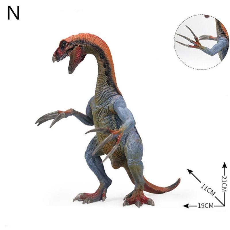 1pc Simulation Dinosaur Toys Plastic Realistic Dinosaur Model Mini Dinosaurs Action Figures For Children Early Education: N