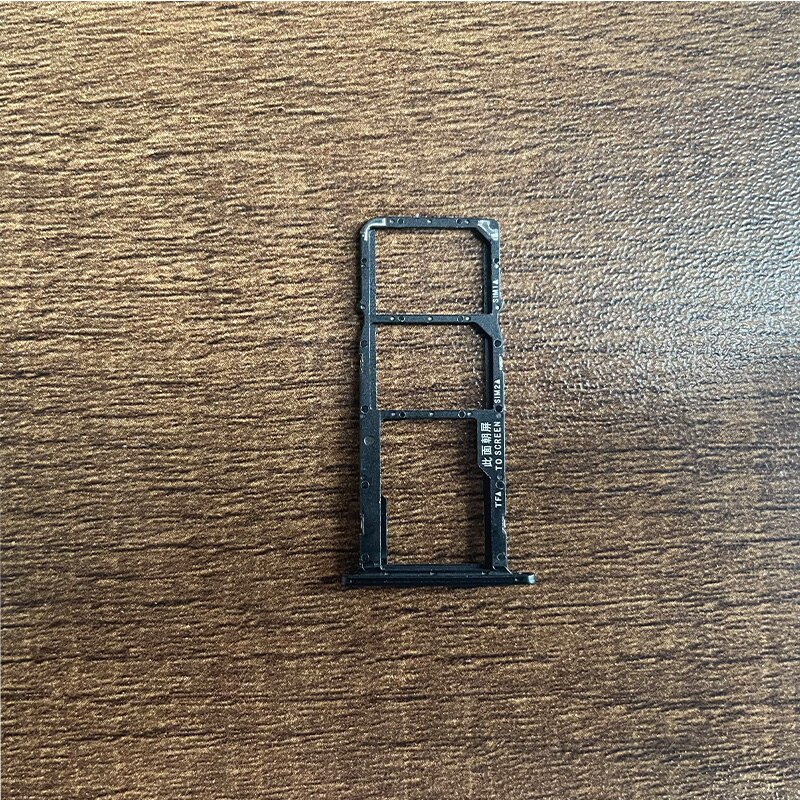 For HuaWei Y5 Sim Card Tray Socket Slot Holder Adapter Connector Replacement Parts: Black