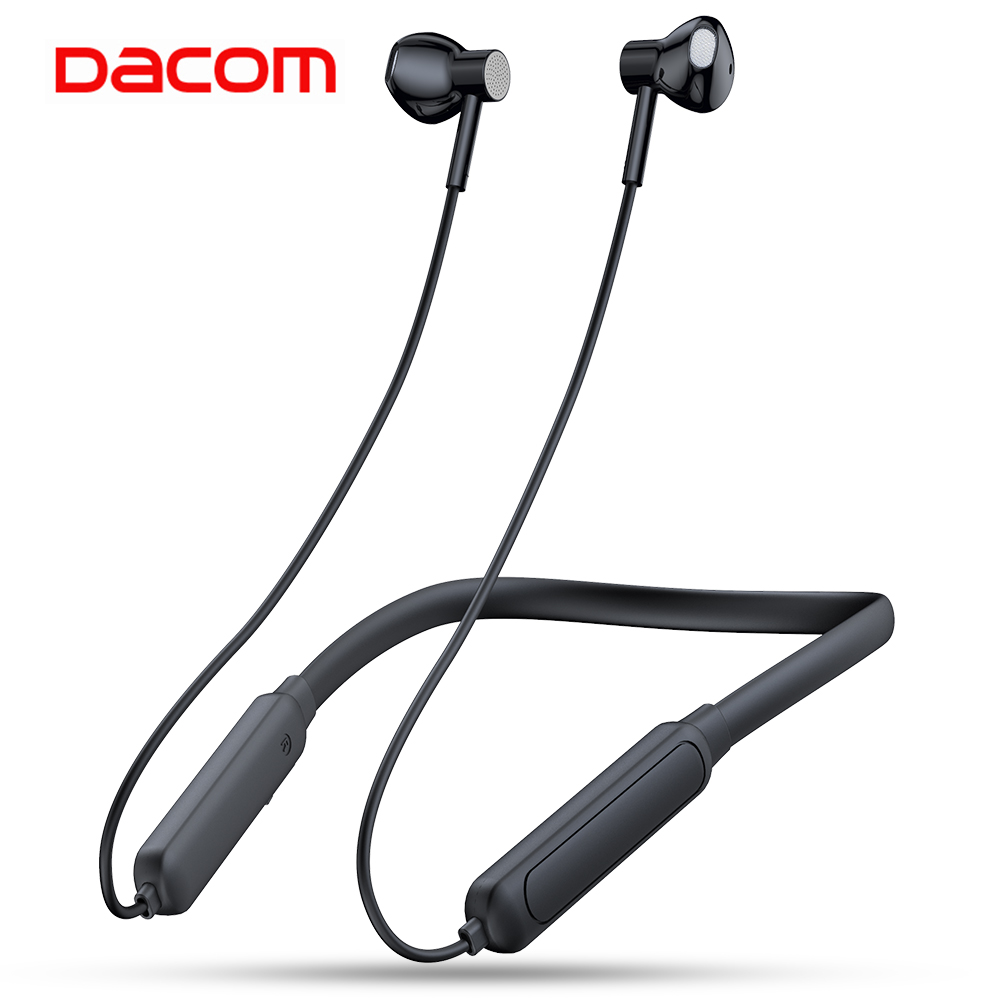 Dacom G03H Sport Nekband Bluetooth Oortelefoon 5.0 Draadloze Oor Telefoons Knoppen Met Microfoon Voor Iphone Xiaomi Samsung