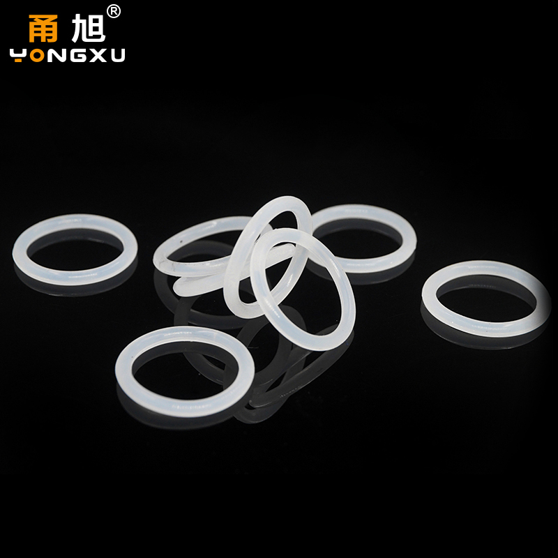 VMQ O squillare Guarnizione di tenuta Spessore CS2.4mm OD7-100mm Anello in gomma siliconica Isolamento Rondella impermeabile Nontoxi Assortimento bianco