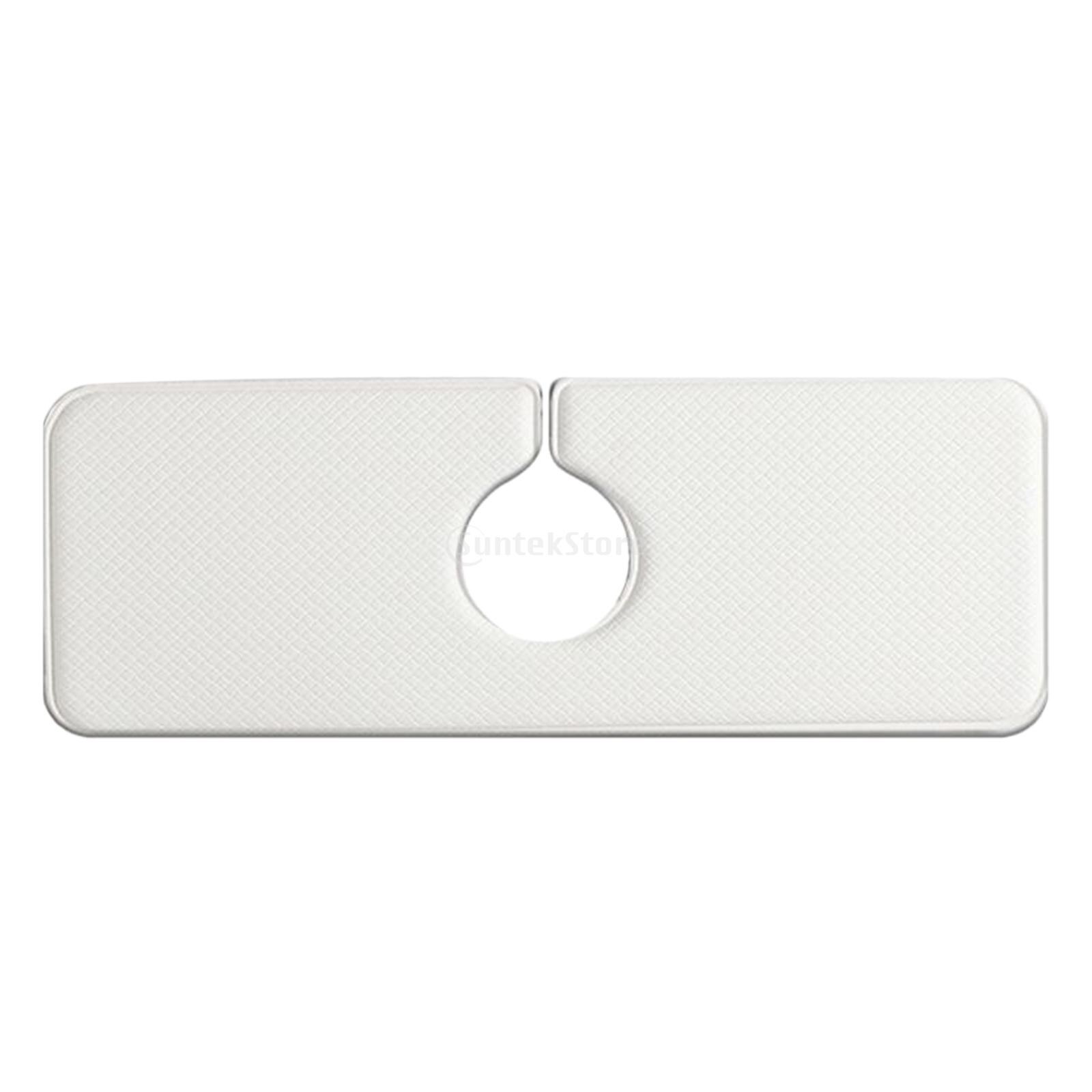 Keukenkraan Absorberende Mat Verdikking Kraan Absorberende Pad Wastafel Absorberende Pad Voor Keuken Aanrecht 7 Kleuren: White B