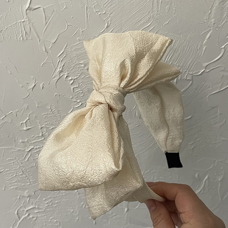 Bubbelgarn stora rosett hårband dam hög kranial topp koreansk färgglad hårknippa söt mångsidig håraccessoarer: Himmelsblå