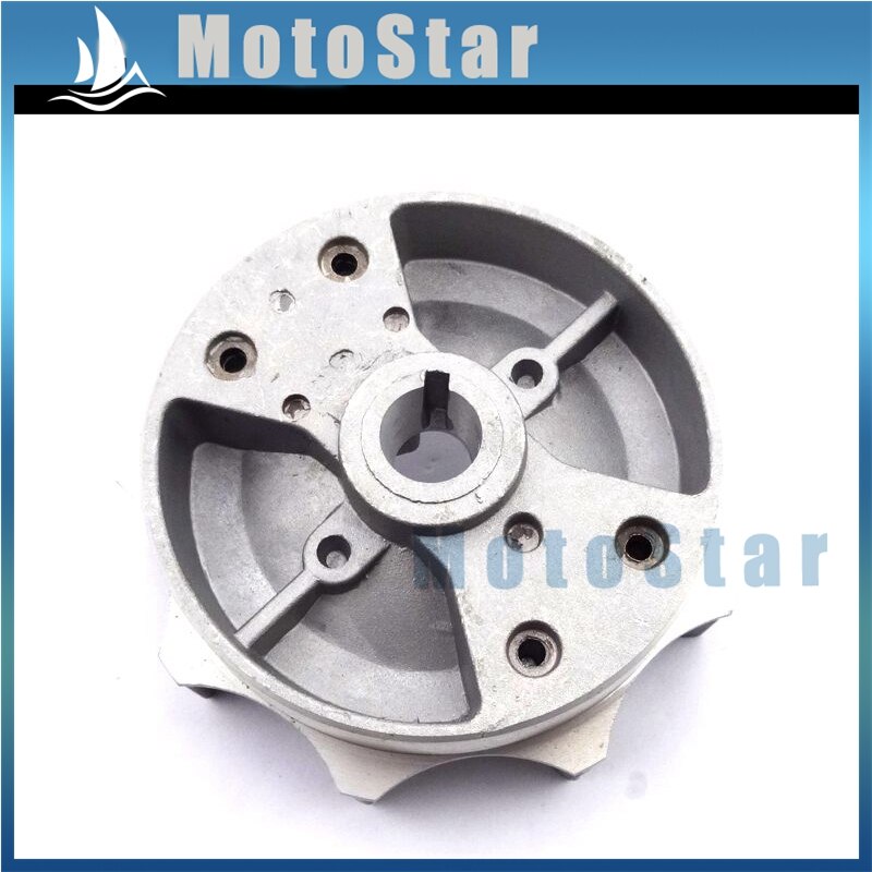 Volante de inercia ligero para motor de 47cc y 49cc, Minimoto china, Mini Moto de bolsillo, ATV, Quad Crosser