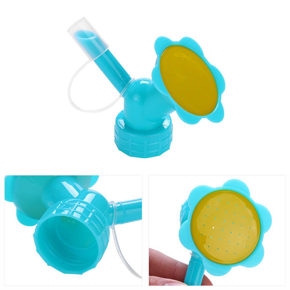 Bidons d'arrosage en plastique 2 en 1 | Buse d'arrosage, bouteille d'eau, parfait pour les graines, fleur d'irrigation, bouteille d'arrosage, tête de bouteille, outils de jardin