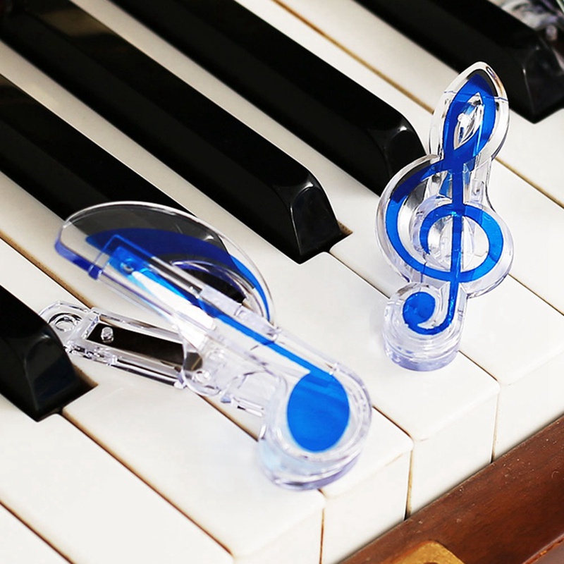 Clips musicales para notas Página de Libro Clips Kawaii, carpeta de papelería, Clip para fotos, notas de billetes, Clip de papel con letras, novedad