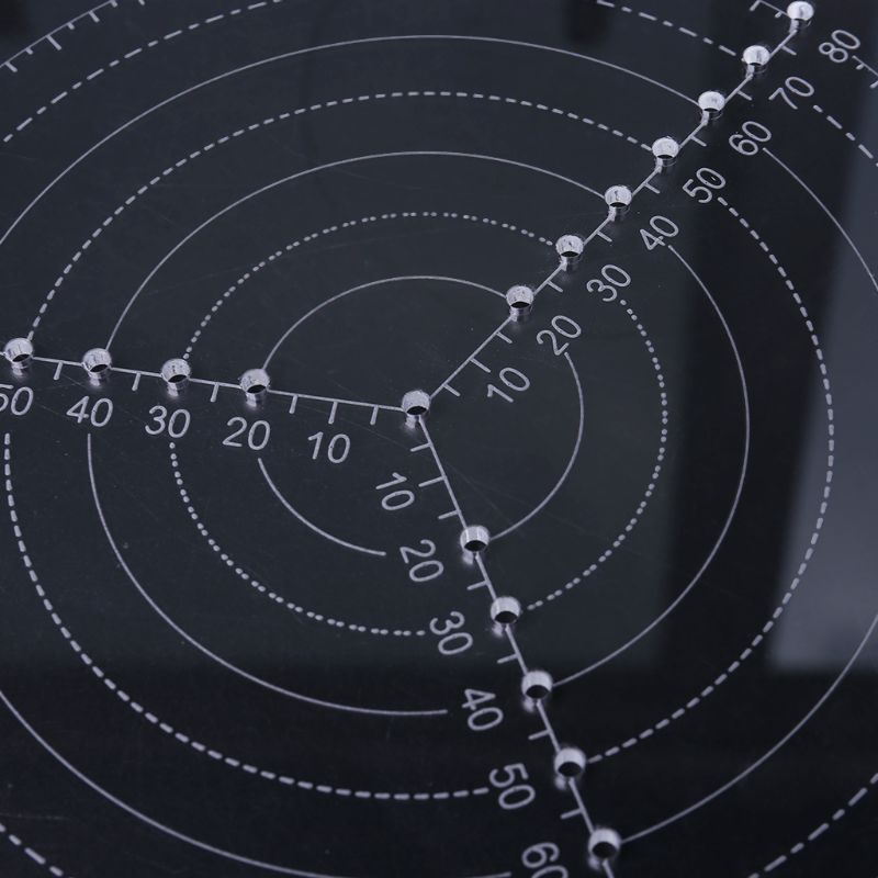 Center Finder Kompas Tool Houtbewerking voor Bowls Werk Tekening Cirkels Diameter A5YD