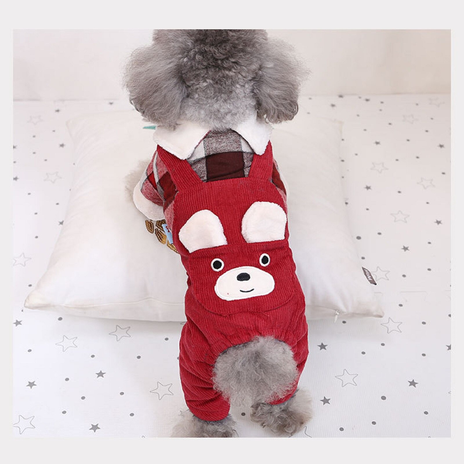 Dog Clothes Product Autumn And Winter Dog Clothing Pet Bust Back Wombat Pet Costumes For Small Dogs одежда для собак мелких