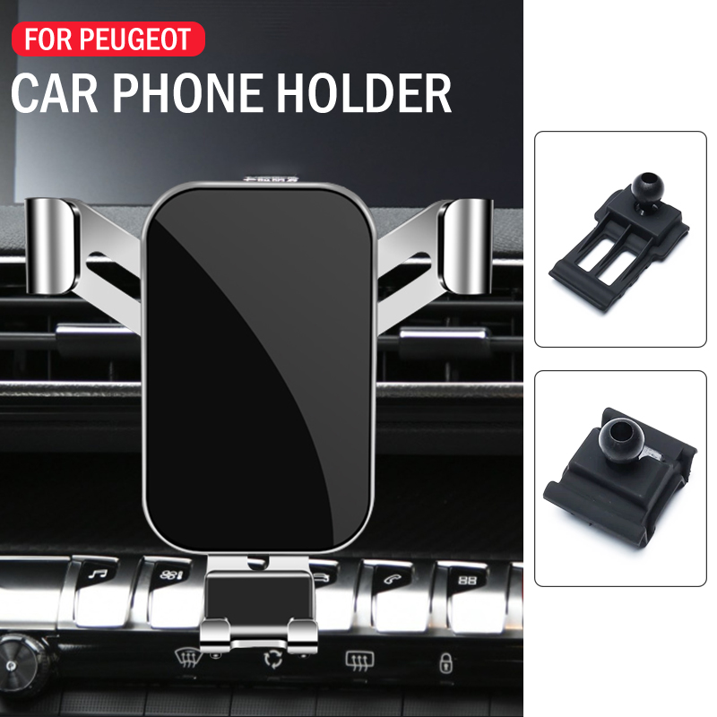 Support de téléphone portable de voiture pour Peugeot 308 4008 5008, supports spéciaux de ventilation, support de Navigation GPS, accessoires de voiture