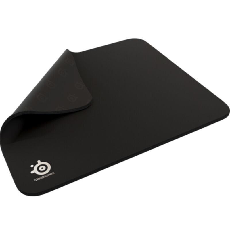 Alfombrilla de ratón antideslizante para juegos, alfombrilla de ratón negra para ordenador de escritorio y portátil, alfombrillas de ratón de goma simples, Base, accesorios de oficina