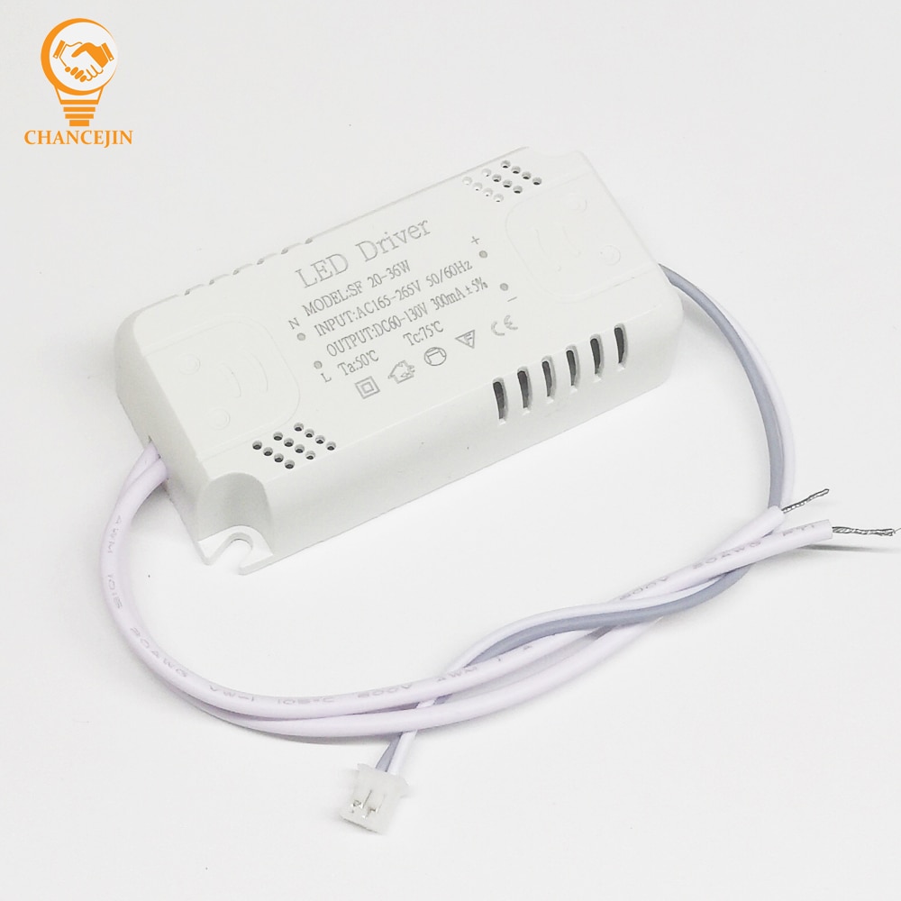 Controlador LED 8-24W 20-36W 36-60W 60-80W para entrada LED de un solo color 165-265V 50/60Hz salida 240mA transformador de iluminación no aislado