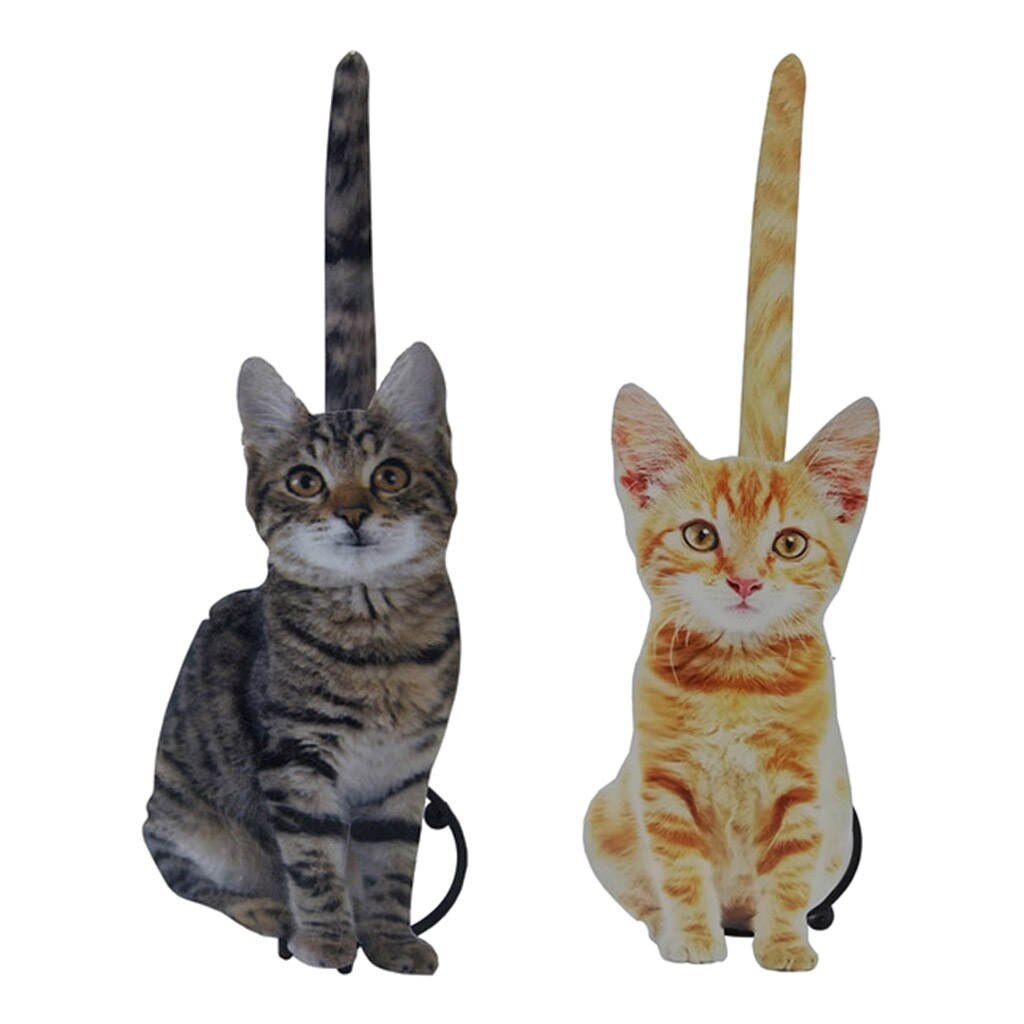 Kat Decoratieve Papieren Handdoek Houder Of Toiletrolhouder Gietijzer Aanrecht Keuken Badkamer Roll Dispenser Ambachten Ornamenten