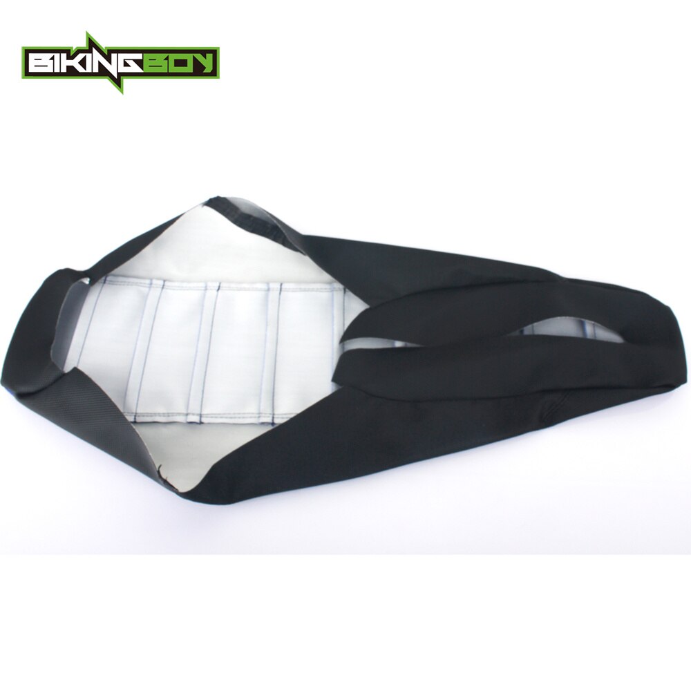 Enjoy Manufacturing Yamaha Seat Cover YZF 250 2014 - 2018 YZF 450 14 - 2017 Ribbed Logo, Black / Neon main image 1