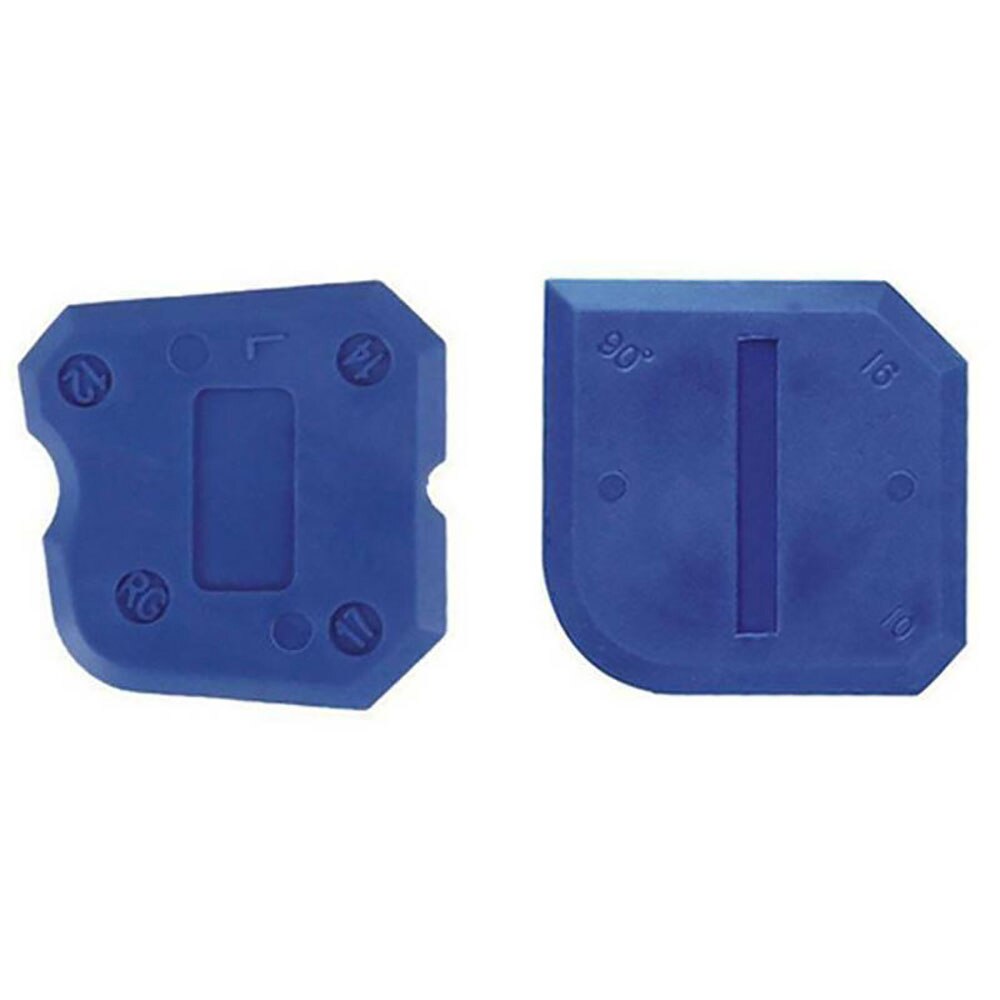 6pcs Replacement Fugi Grouting & Silicone Profiling & Applicator Scraper Tool Sealant Spreader Spatula Scraper Edge Repair Tools