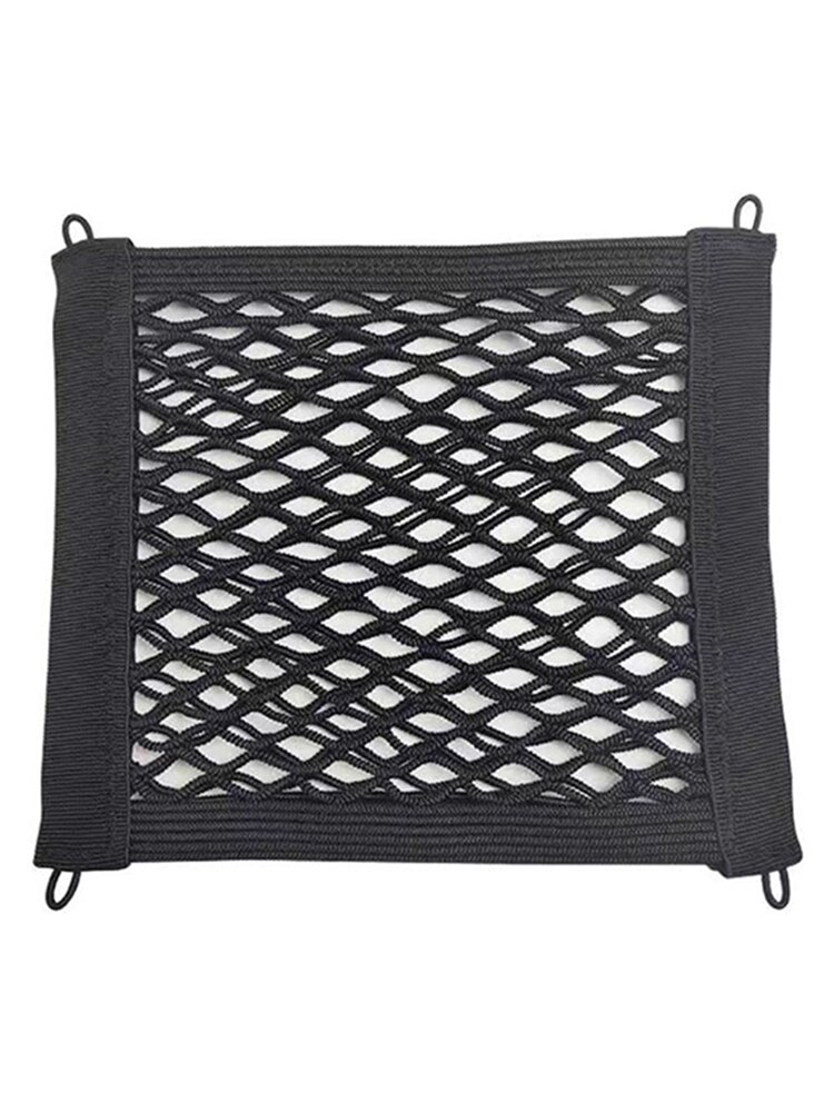 Motorcycle Cargo Net Heavy Duty Bungee Net Flexible Universal Trunk Storage Net Motorbike Storage Mesh Net Luggage Rack For Moto