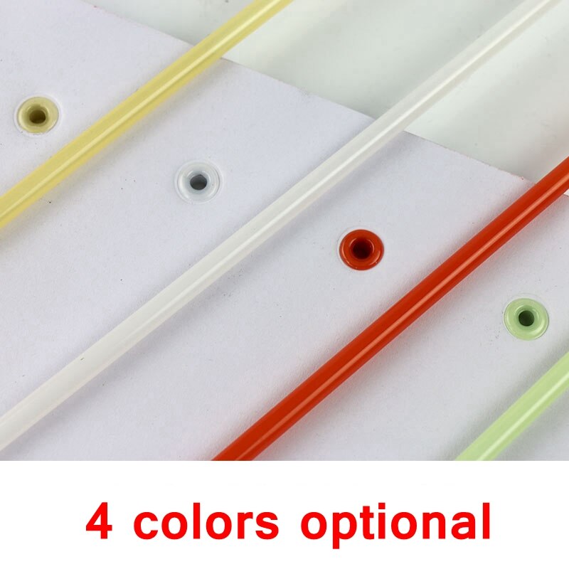 100 stk/parti rød grøn gul blandet farve nylon pa binding nitterør 5.2 x 300mm reviterende bindemaskine leverandører