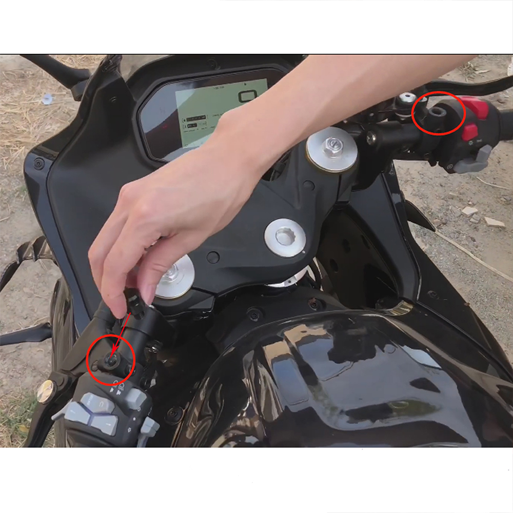 CNC para Loncin Voge 900 DSX 525 Voge 500R 300RR 250RR 180RR 300AC espejos de motocicleta agujero tornillos tapas espejo agujero cubierta