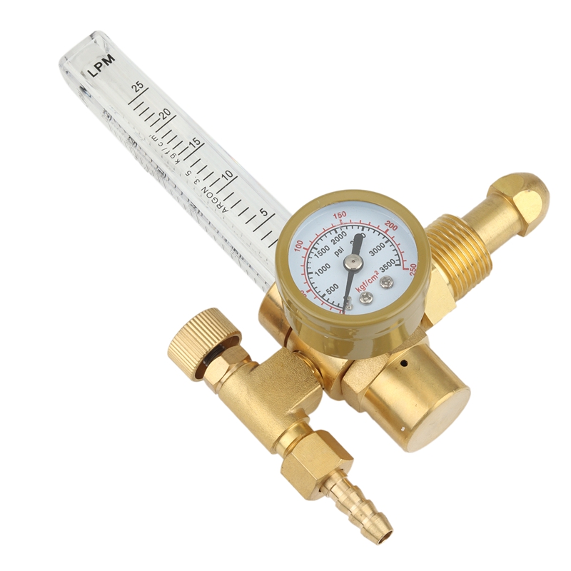 AR-191-03 Alle Koperen Buitendraad Argon Reduceerventiel, Argon Manometer