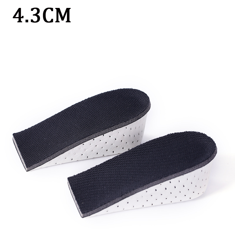 EVA Schokabsorberende Schoenzool Verhogende Inlegzolen Memory Foam Hoogteverhogende Inlegzolen Stabiele Verhogende Onzichtbare Schoenpads voor Unisex: Roze