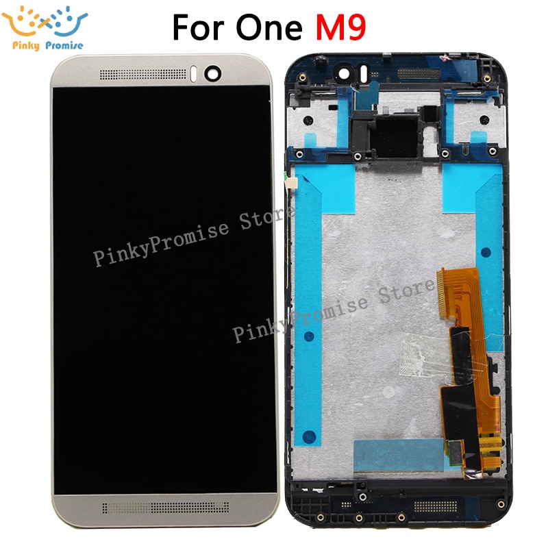 Phone LCD Screen for HTC One M9 - 5.0" 1920x1080 IPS Display with Frame - Tested Replacement Part
